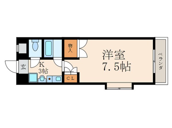 シティルーム都の物件間取画像